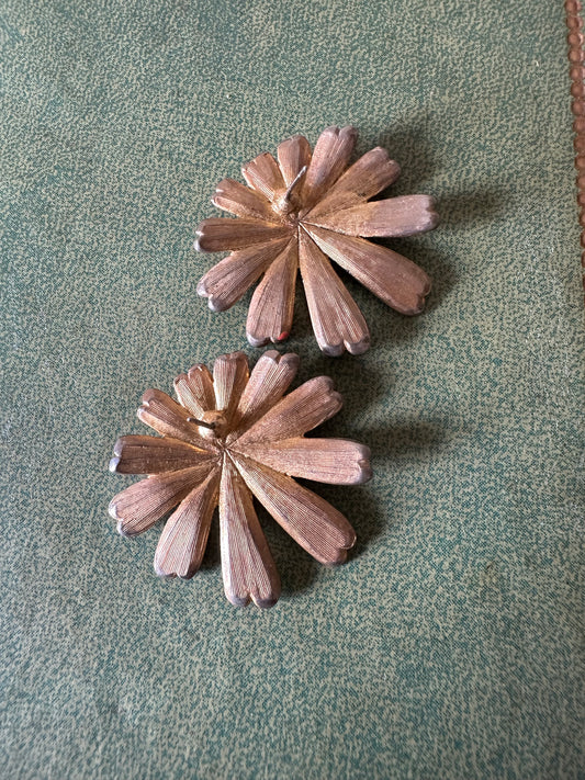 The Cutest Daisy Cosmos Enamel Stud Earrings