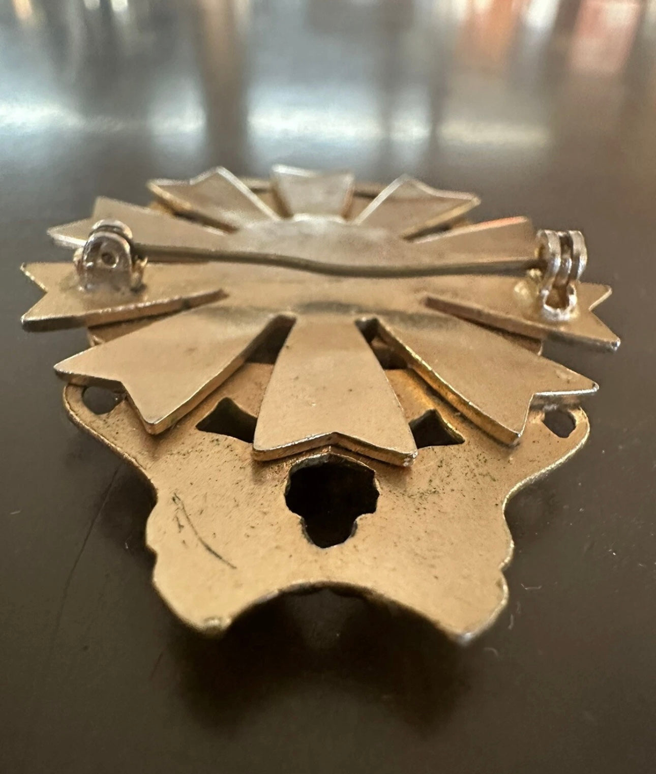 Rare Vintage Via Cruis Via Lucis Pin