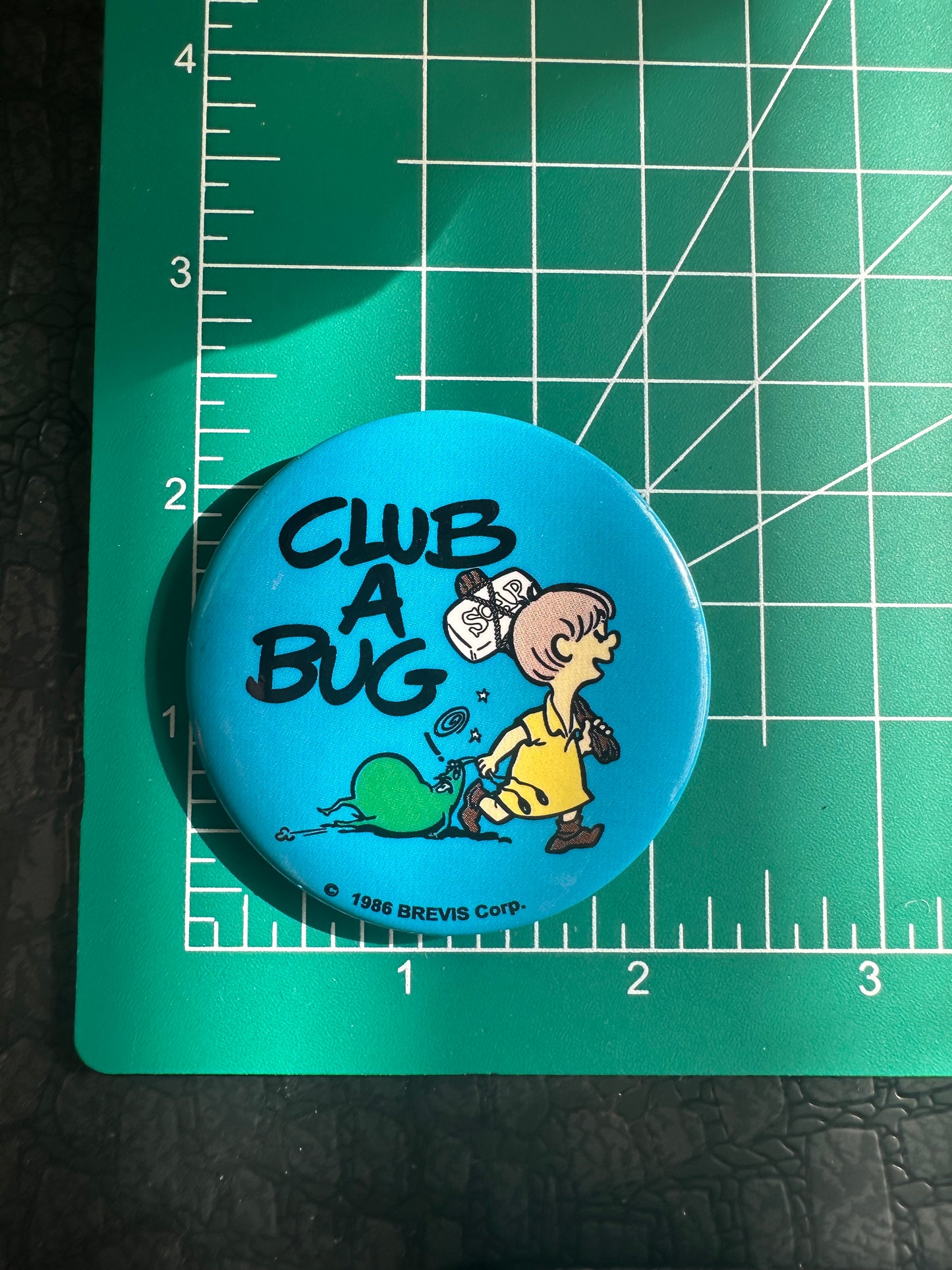 1986 Brevis Corp. “Club a Bug” Pin
