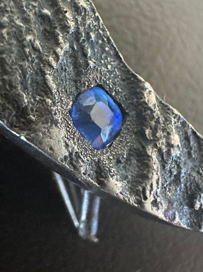 Antique Arts and Crafts Era Crescent Moon Brooch Pin