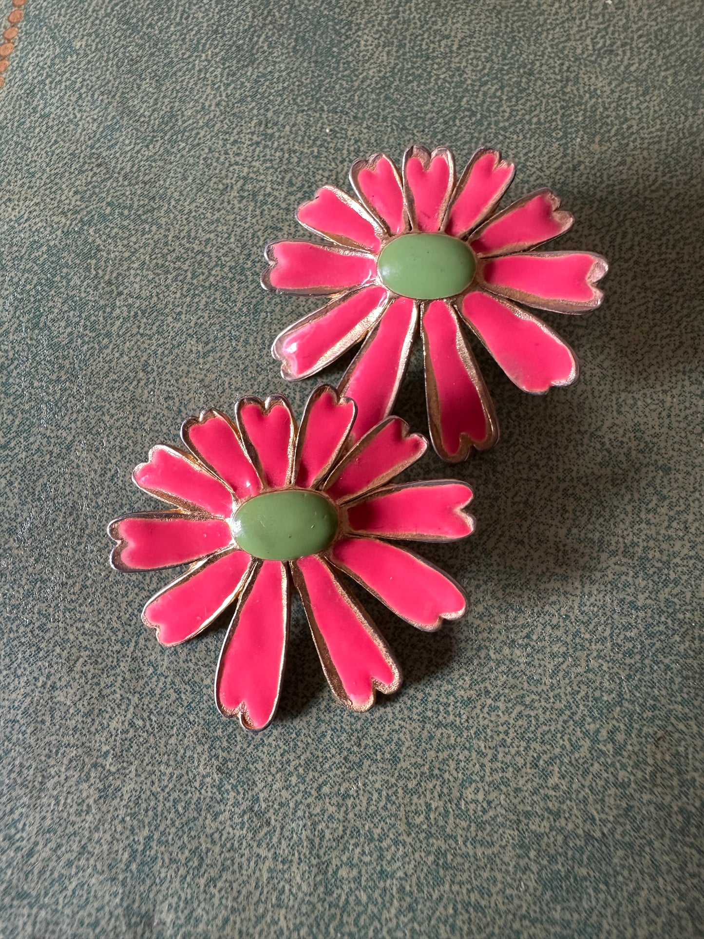 The Cutest Daisy Cosmos Enamel Stud Earrings