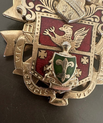 Rare Vintage Via Cruis Via Lucis Pin