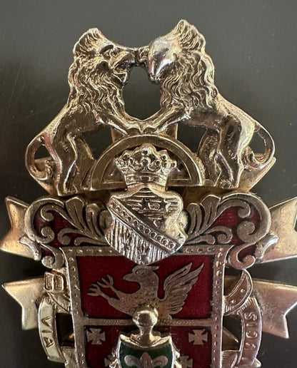 Rare Vintage Via Cruis Via Lucis Pin