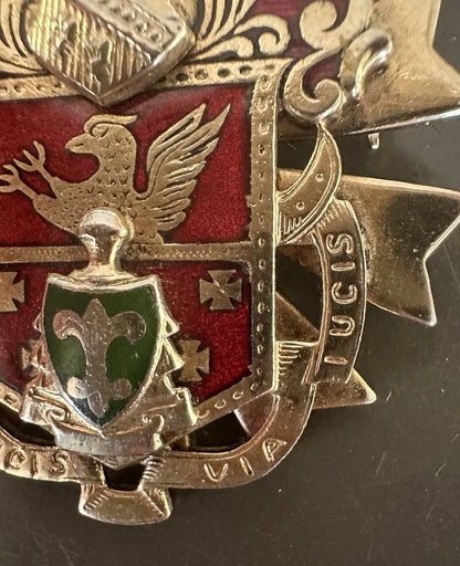 Rare Vintage Via Cruis Via Lucis Pin