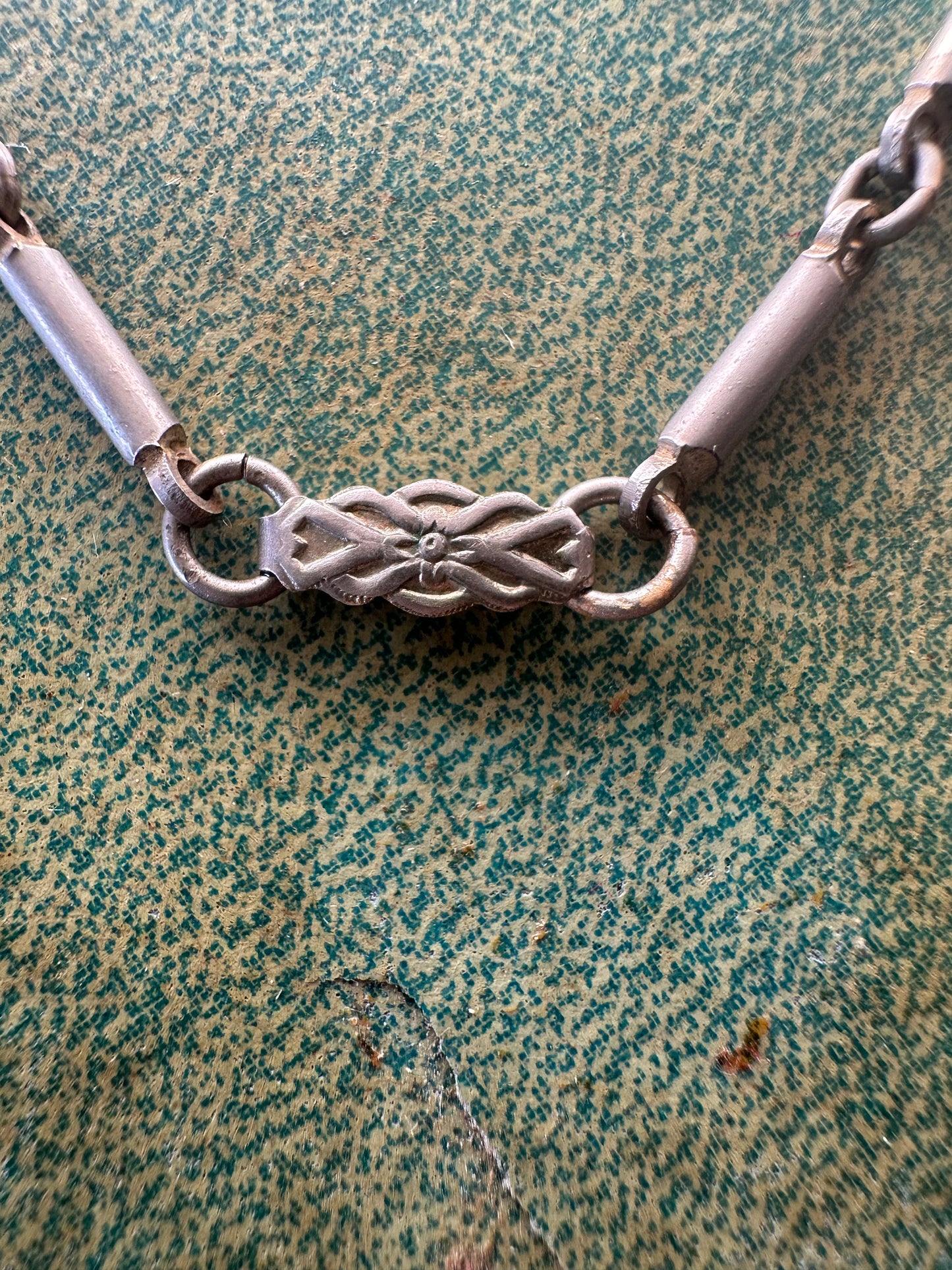 Mid-century Choker Necklace With Coro Style And Dupree Style Chain And Clasp