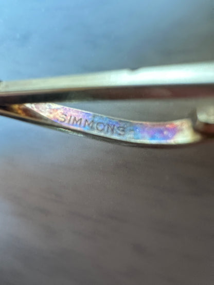 Vintage SIMMONS Collar Bar Tie Bar
